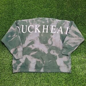 Vintage DUCK-HEAD Sweatshirt Womens XL 24x25 Green
